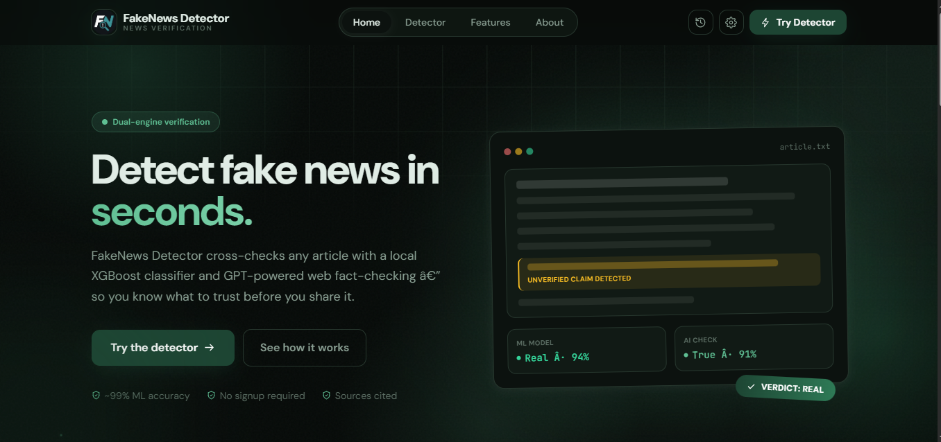 Fake News Detection
